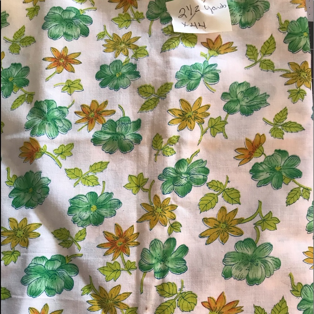 Vintage fabric 1950’s Adorable!!!